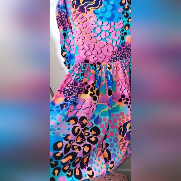 Proud Poppy Dress w/ Pockets & Adjustable Sleeve - Picture 10 of 14